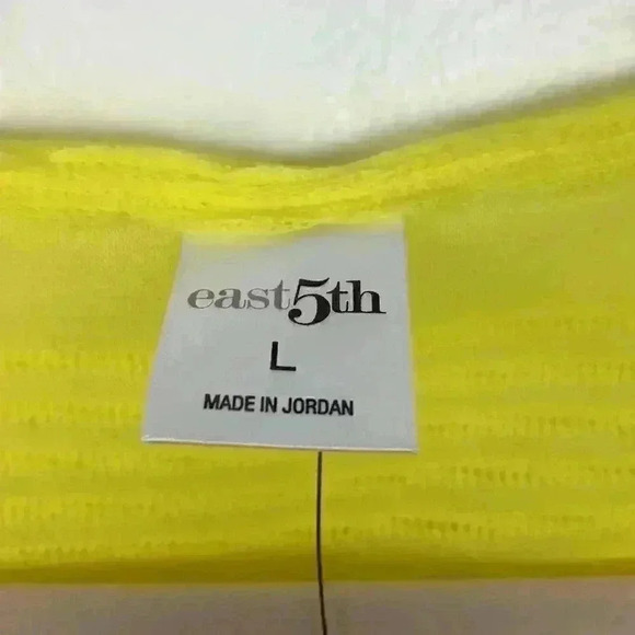 🆕NWT East 5th short sleeve open cardigan L - Picture 4 of 5